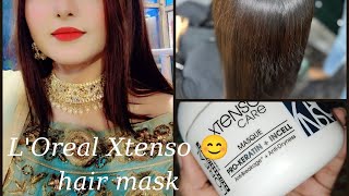 LOreal Xtenso hair mask review Vlog loreal hairmask hairstyle hairtreatment vlogs [upl. by Pineda]