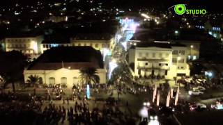 Cidade do Mindelo  Cabo Verde  Aerial footage [upl. by Ainevul407]