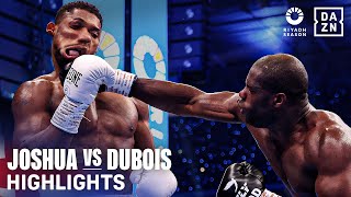 INCREDIBLE KO  Riyadh Season Card Wembley Edition  Anthony Joshua vs Daniel Dubois Highlights [upl. by Arodnap]