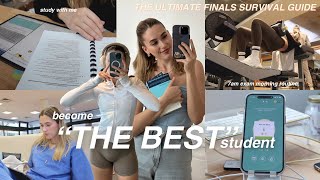 BECOME THE BEST STUDENT possible  study with me morning routine on exam day tips amp tricks [upl. by Dane]