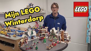 Mijn LEGO Winterdorp Collectie  Overzicht 🎄❄️ [upl. by Faubert]