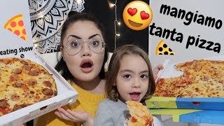 MANGIAMO LA PIZZA CON VOI  mukbang chiara paradisi [upl. by Naor978]