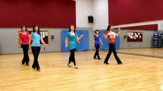 Para Siempre  Line Dance Dance amp Teach in English amp 中文 [upl. by Eradis605]