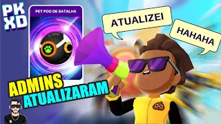 PK XD ADMINS ATUALIZARAM E NOVO PET POD DE BATALHA CONFIRA [upl. by Dhar]