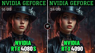 RTX 4090 vs RTX 4080 SUPER Showdown in 23 Epic Games [upl. by Ahsel]