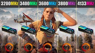 3200MHz vs 3400MHz vs 3600MHz vs 3800MHz vs 4133MHz  Best RAM for Ryzen 3000 [upl. by Kiernan]