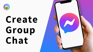 How to Create group chat on Messenger [upl. by Luanni81]