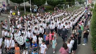 Schützenfest Olpe  der Dreifachzug [upl. by Adnaluy]