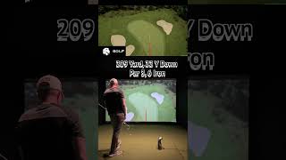 Rocky Gap GC 6 209 Yard Par 3 6 Iron  4K [upl. by Yenahpets]