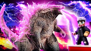 WILL EVOLVED GODZILLA DESTROY THE WORLD IN ROBLOX [upl. by Enelcaj965]