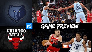 PREGAME Chicago Bulls vs Memphis Grizzlies  Preview [upl. by Chubb828]