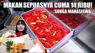 SEPUASNYA CUMA 14 RIBU Kuliner Murah Meriah Pake Banget [upl. by Enetsuj387]