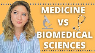 BIOMEDICAL SCIENCES VS MEDICINE [upl. by Ecaidnac]