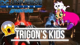 Dc Universe Online Adventures  Gameplay  Trigons Sons [upl. by Ecaroh]