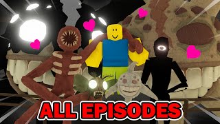 DOORS FLOOR 2 BUT IT IS FRIENDLY all episodes Roblox Animation [upl. by Winfred]