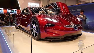 Fisker EMotion Concept  CES 2018 [upl. by Neeuq]