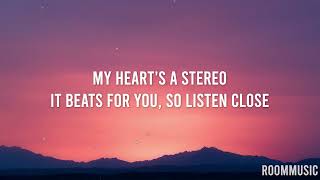 Gym Class Heroes  Stereo Hearts Lyrics [upl. by Einnig21]