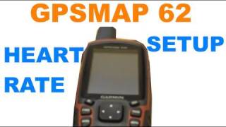 Garmin GPSMAP 62 64 64X  Heart Rate Monitor  Data Field [upl. by Amsa929]