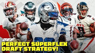 Perfect 2024 Superflex Draft Strategy Picking 13  PFF Fantasy Podcast [upl. by Kcirdahc]