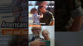 Americans in Military Service Family and Sacrifices [upl. by Nangem]