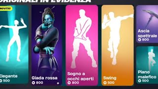 SHOP DI OGGI 20 ASCIA SPETRALE  MARZO NEGOZIO FORTNITE MERCOLEDI OG 20032024 [upl. by Pangaro]