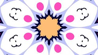 Baby Kaleidoscope Sensory Video Visual Stimulation Abstract Patterns Children Music [upl. by Nevsa857]