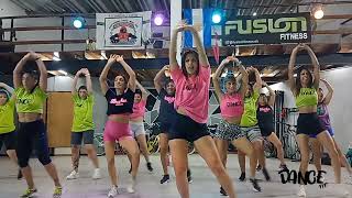 HOLA PERDIDA  coreografía Gi Rosales  DANCEfit Zumba [upl. by Altis393]