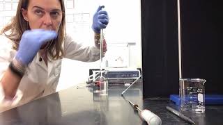 Technique Using Serological Pipette [upl. by Venita]