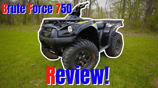 2022 Kawasaki Brute Force 750 Review [upl. by Ahset]