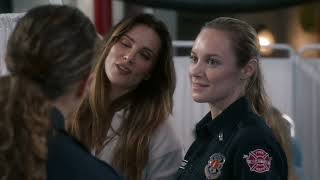 Maya Bishop and Carina Deluca 7x02 part 1 [upl. by Yerga]