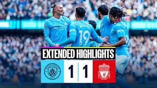 MAN CITY 11 LIVERPOOL  Haaland hits 50th PL GOAL in record time  Extended Highlights [upl. by Whatley865]