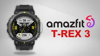 Amazfit TRex 3 Features amp Release Date  Best of 2024 [upl. by Enasus432]