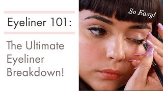 Eyeliner 101 Everything You Need To Know  How to Apply Pencil Liner [upl. by Janot]