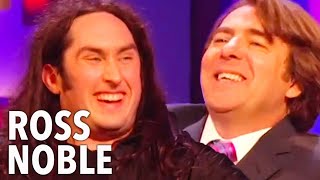 Fighting Jonathan Ross In Chaotic Interview  Ross Noble on Friday Night With Jonathan Ross [upl. by Sillad]