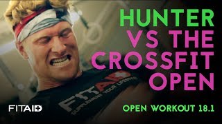 Hunter vs The CrossFit® Open  181 San Diego CA [upl. by Melleta]