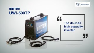 Unitor UWI500TP Welding Inverter [upl. by Dopp]