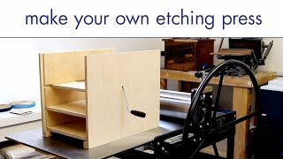 Make your own etching press from a pasta machine [upl. by Oaks418]