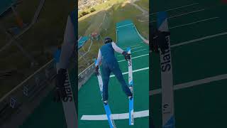 SKI JUMPING AND FPV DRONE skijumping fpvdrone [upl. by Thursby335]