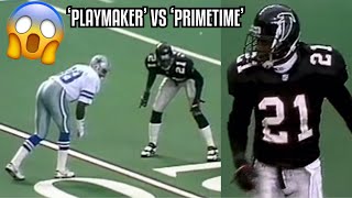 Michael Irvin Vs Deion Sanders 🔥 1993 WR Vs CB Matchup [upl. by Asselam]