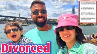 Hardik Pandya and Natasa Divorce by Allrounder Pandya show on Social places [upl. by Caines]