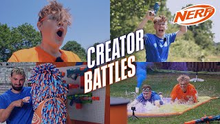 KRASSE ACTION bei den NERF CREATOR BATTLES [upl. by Curkell732]