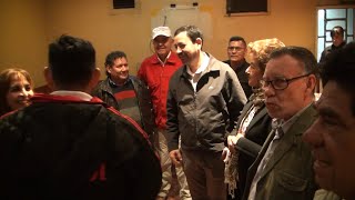 Aldo Alvarenga promueve su candidatura al Consejo de la Caja de Jubilaciones y Pensiones Municipal [upl. by Yrtnej]