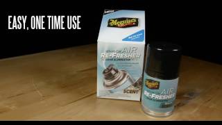 Meguiars Air Refresher  New Car Scent [upl. by Ahsiekrats422]