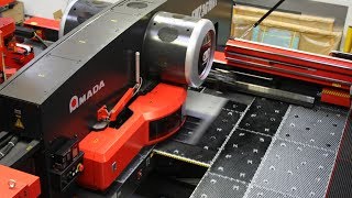 Fully Automated Sheet Metal Punching [upl. by Areip739]