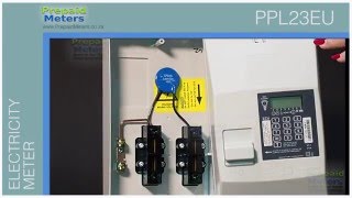 PPL23EU Single Phase Passive Base Prepaid Electricity Meter [upl. by Xanthe]