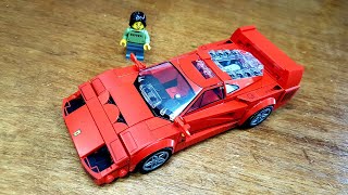 LEGO Ferrari F40 Supercar SPEED BUILD [upl. by Niajneb261]