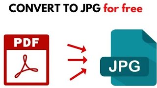 🔧 How To Convert PDF To JPG Free  PDF To JPG Converter  2024 [upl. by Yrad]