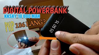 ANG MURA NITO  KKSKY 10000 MAH POWERBANK UNBOXINGREVIEW [upl. by Artaed]