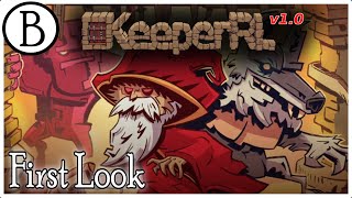 Newly Released Dungeon KeeperRL 10  A First Look [upl. by Yedarb313]