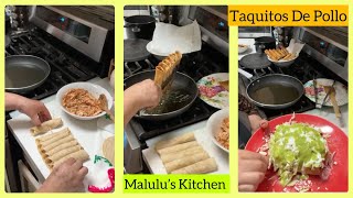 Taquitos De Pollo Y Salsa De Guacamole 🥑 delicious envivo food lunch kitchen [upl. by Carlene]